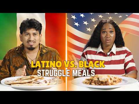 Latino vs Black: We Try Each Other's Struggle Meals ⎸ Taste Wars