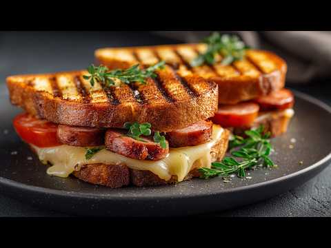 So einfache & köstliche Sandwiches – heiß, knusprig und in Minuten fertig!