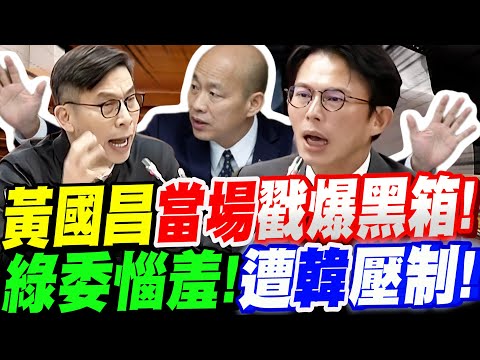 【全字幕】一觸即發！黃國昌黨團協商中~當場戳爆民進黨的黑箱！綠委鍾佳濱惱羞了！遭韓國瑜跳出壓制！立法院：公投黨團協商 #公投綁大選#蘇嘉全