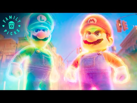 Mario and Luigi Take on Bowser in the Real World | Super Mario Bros. The Movie