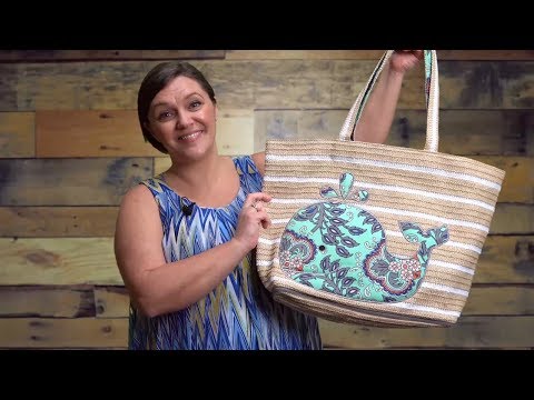 Why you should buy this smart Beach Bag by Vera Bradley: Seashore Beach Bag & Towels