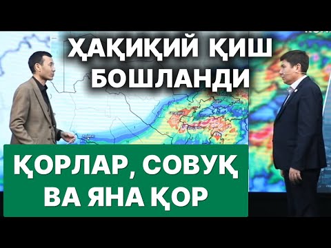 Қахратон қиш бошланди. Қорлар, қуруқ совуқлар ва яна қорлар. 
