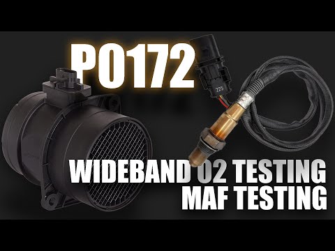 MAF and Wideband O2 Sensor Testing for a P0172 [Rich Condition]