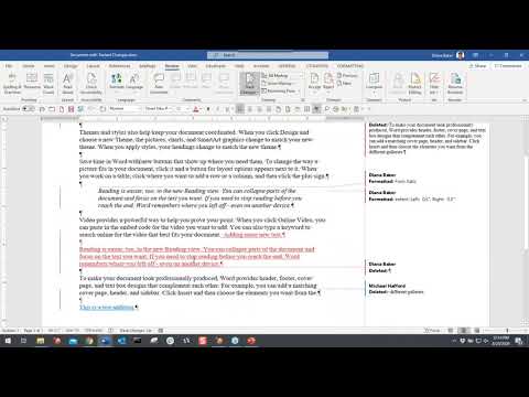Tips & Tricks: Microsoft Word Track Changes and Document Comparison