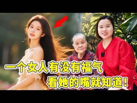 一个女人有没有福气，看她的嘴就知道，很准！