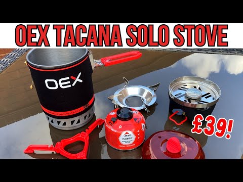 Can this OEX TACANA SOLO STOVE for £39 compete with the JETBOIL MINIMO? Gear Review | Wild Camping
