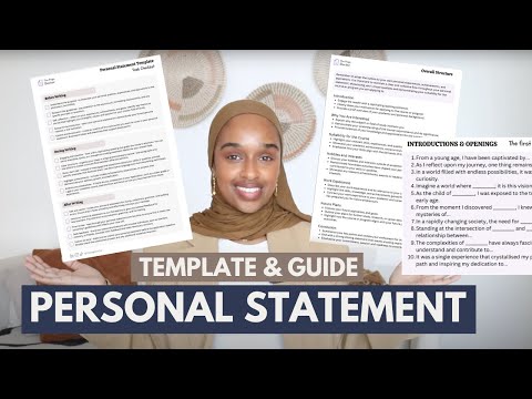 How To Write A Perfect Personal Statement FAST With This Template