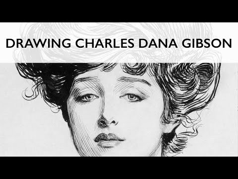 Drawing Charles Dana Gibson