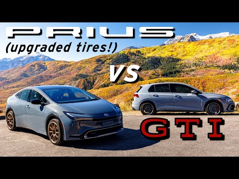 Prius vs GTI – Can tires help the Hybrid be a Hot Hatch? | Everyday Driver