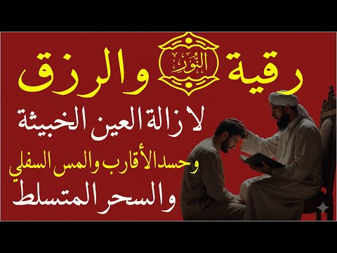 رقية النور لإزالة العين الشريرة والحاقدة وحسد الأقارب والجيران والأعراض والأمراض وصر