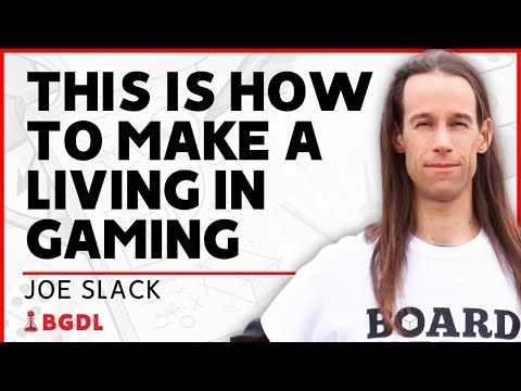How to make a living from your game design hobby | Joe Slack