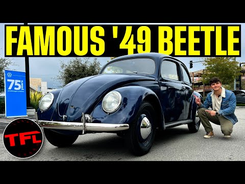 This 1949 Volkswagen Beetle Is FAMOUS! Here's What It's Like To Drive...