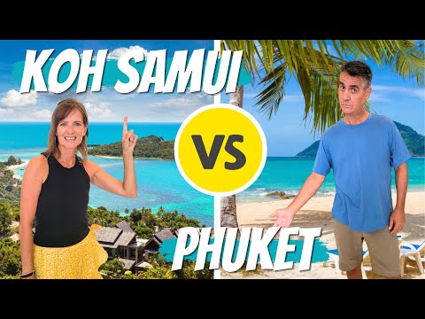 The BEST ISLANDS in Thailand 🇹🇭 - Which Island Should You Visit, Koh Samui or Phuket? Thailand 2023