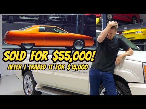 I traded-in my Cadillac EldoRodo, and the dealer flipped it for $40,000 more. I feel so stupid!