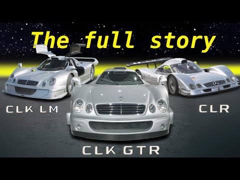The Full Story - Mercedes-Benz CLK GTR & CLK LM & CLR - Race & Street Versions