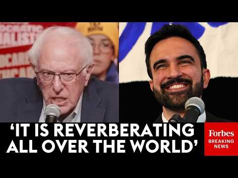 'You Have Given America Hope': Bernie Sanders Praises New Yorkers For Mamdani's Election Victory