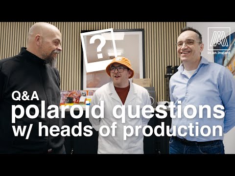 Polaroid Film Q&A at the Polaroid Factory w/ Heads of Production - Future of Chemistry, 8x10, & more