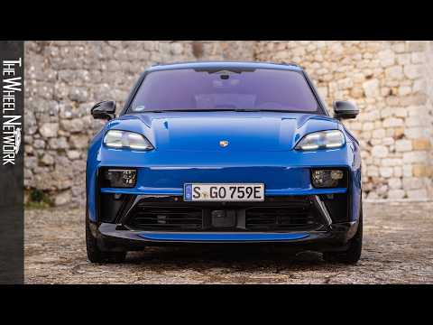 2026 Porsche Macan GTS | Lugano Blue | Driving, Interior, Exterior [4K]
