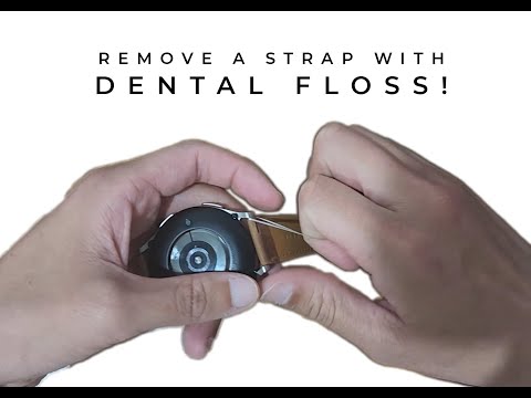 How to Remove a Watch Strap & Band without tools! (EASY!)