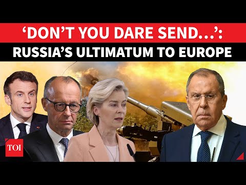 Lavrov’s ULTIMATUM To Europe On War | ‘Russia Doesn’t Need You…Kyiv Not Your Springboard’