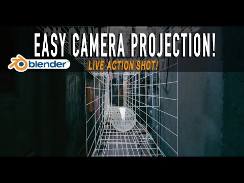 Simple Camera Projection in Blender: For Better CGI Integration w/ Live Action