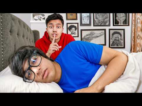 Hiding in Youtubers Houses until i get Caught!