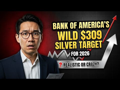 Bank of America’s Wild $309 Silver Target for 2026 – Realistic or Crazy?