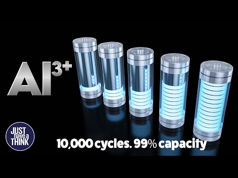 A rechargeable aluminium battery with 99% capacity after 10,000 cycles! Too good to be true??