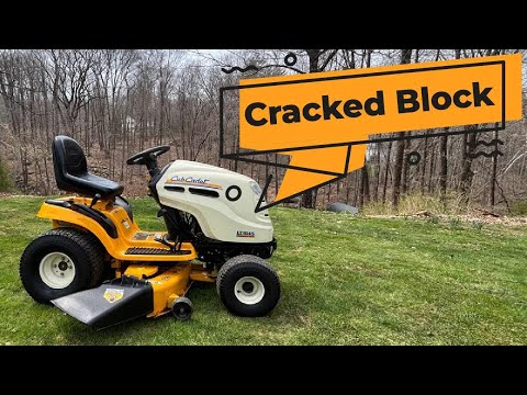 The Best Fix for a CRACKED Kohler Courage Engine