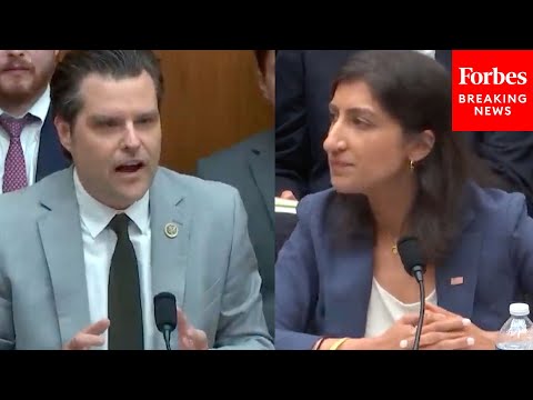 'That's Real Creepy, Isn't It?': Gaetz Questions Lina Khan About Shocking Claims About Data Brokers