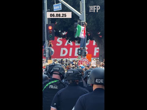 Chaos at L.A. Anti-ICE Protests
