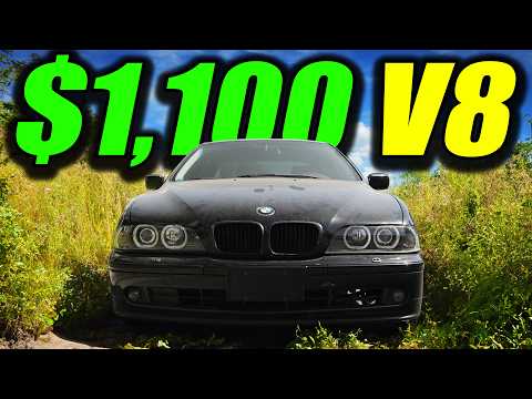Buying a $1100 ABANDONED BMW and Bringing it Back To Life!