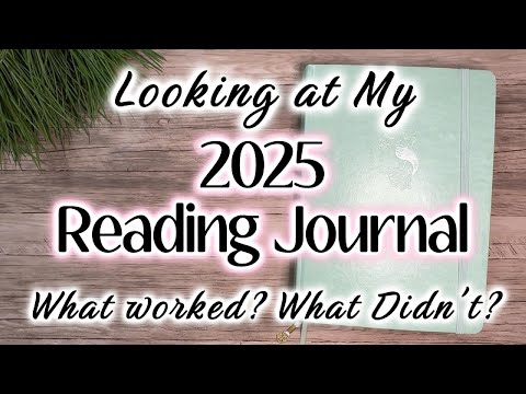🪼 A Look Back at My 2025 Reading Journal... What Worked, What Didn't, and What's Changing in 2026! 🪼