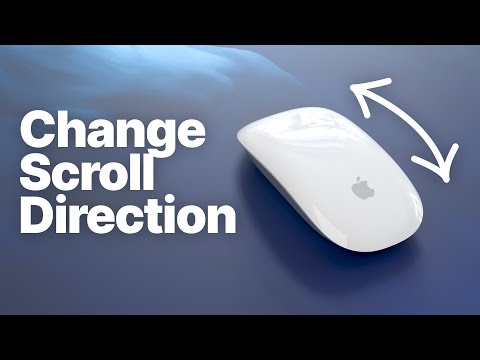 Mac: Change Scrolling Direction (Mouse &amp; Trackpad)