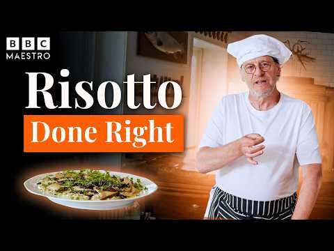 Mushroom risotto made easy with Marco Pierre White | Meet your Maestro | BBC Maestro