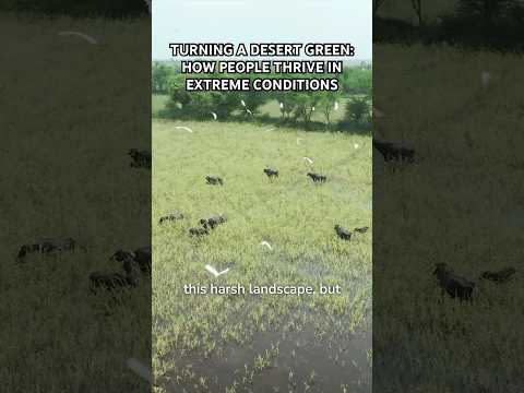 Turning a Desert Green: How People Thrive in Extreme Conditions