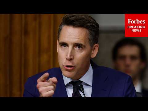 JUST IN: Josh Hawley Leads Senate Homeland Security Committee On Fraud In Government Programs
