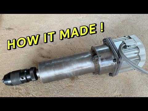 Build Your OWN Drilling Spindle Motor From Scratch!