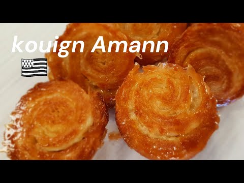 Kouign Amann, the real Breton recipe on video.