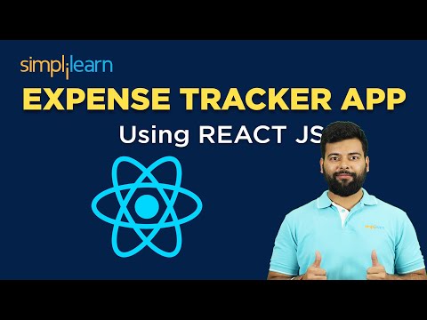 EXPENSE TRACKER APP Using REACT JS | REACT JS Projects For Beginners | Simplilearn #React #JS #Html
