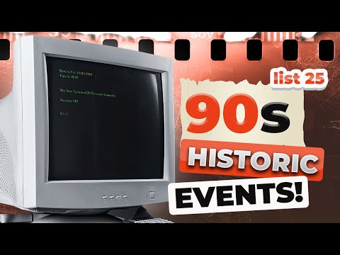 25 Most Iconic Historical Events of the 90s