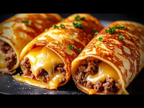 These cheesy potato crepes will Blow Your Mind