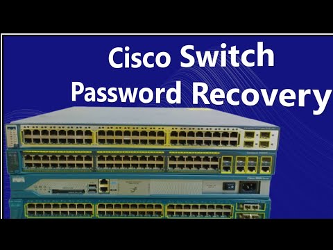 Cisco Switch - Password Recovery | How To Reset Cisco Switch Password 2960x, 3550, 3560 and 3750