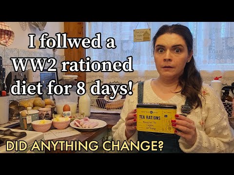 I followed a 1940s rationed diet for 8 days!