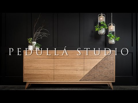 PEDULLA STUDIO | Building a Chevron End Grain Dresser
