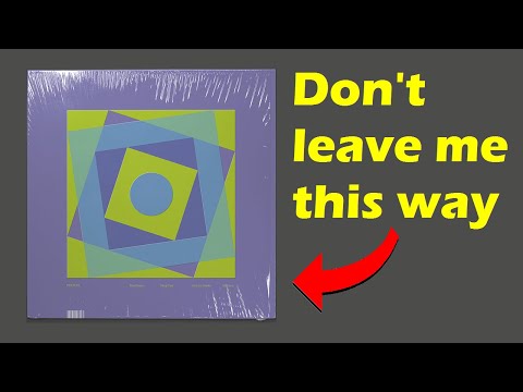 Don't keep your vinyl records sealed!