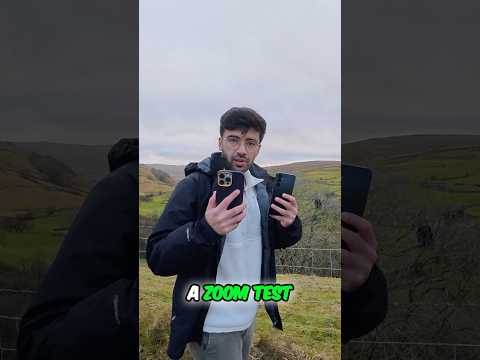 Galaxy A16 vs iPhone zoom test #samsunggalaxy #a16 #samsunga16