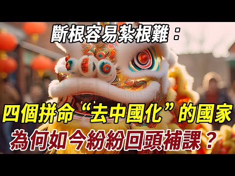 斷根容易紮根難：四個拼命 “去中國化” 的國家，為何如今紛紛回頭補課？#历史 #科普 #史料未及