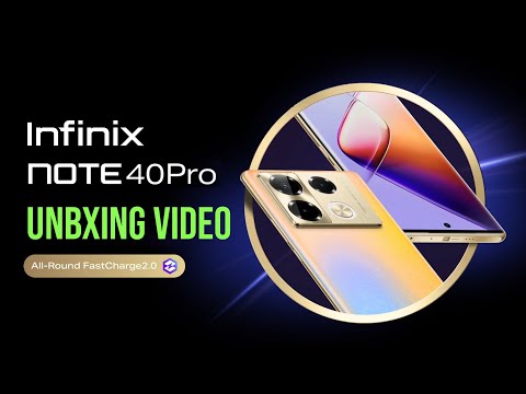 7သိန်းကျော်က မှန်ခုံး , Speaker 2 လုံး နှင့် iNfinix Note 40 Pro Unboxing