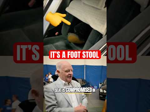 This Toyota's Passenger Seat is a Foot Stool